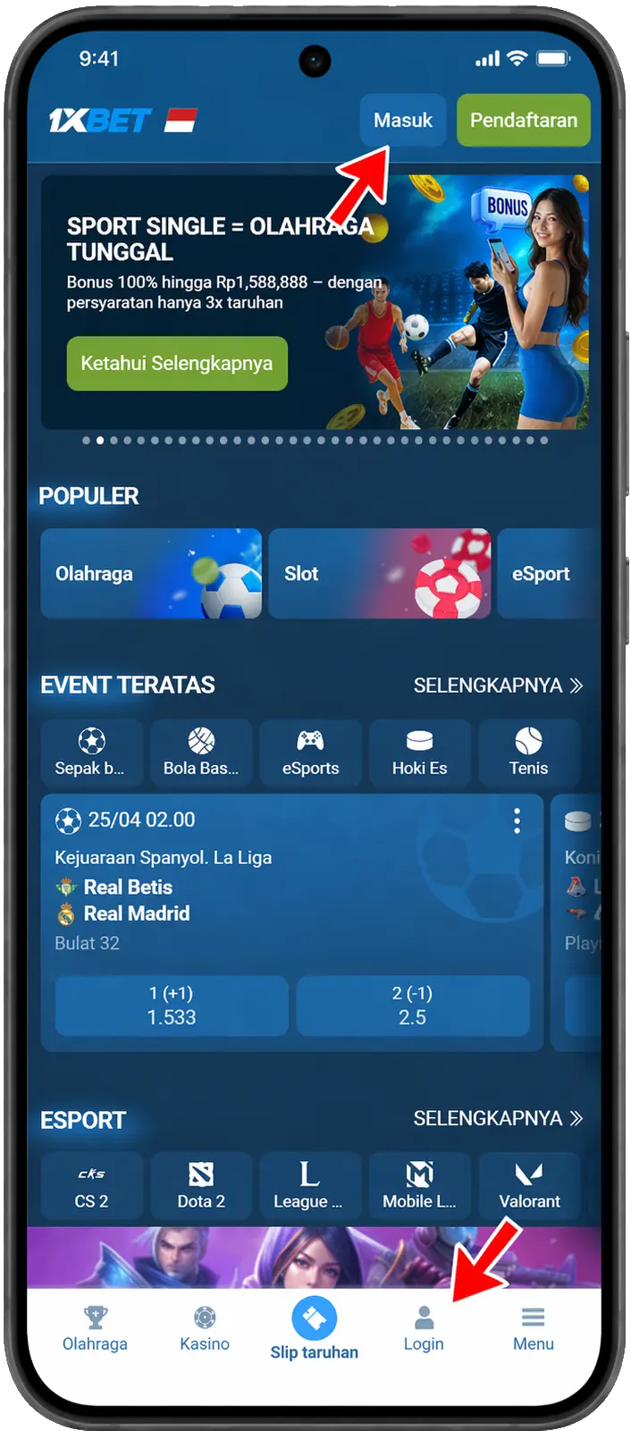 1xBET - Home